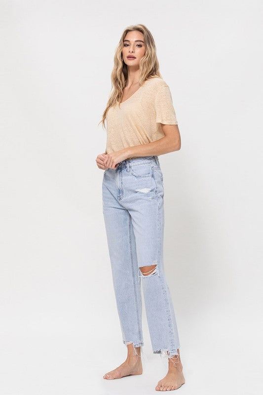 Vervet by Flying Monkey 90s Vintage Relaxed Crop Jeans