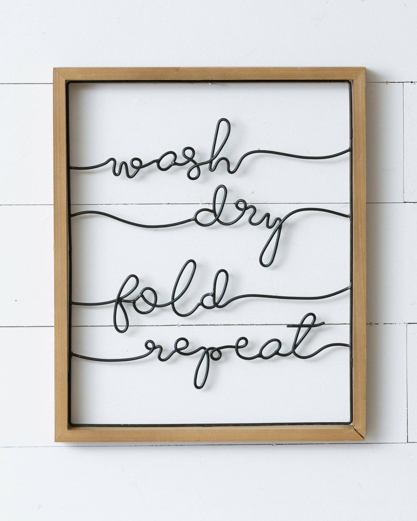 Wall Hanging - Wash, Dry, Fold, Repeat (PC)