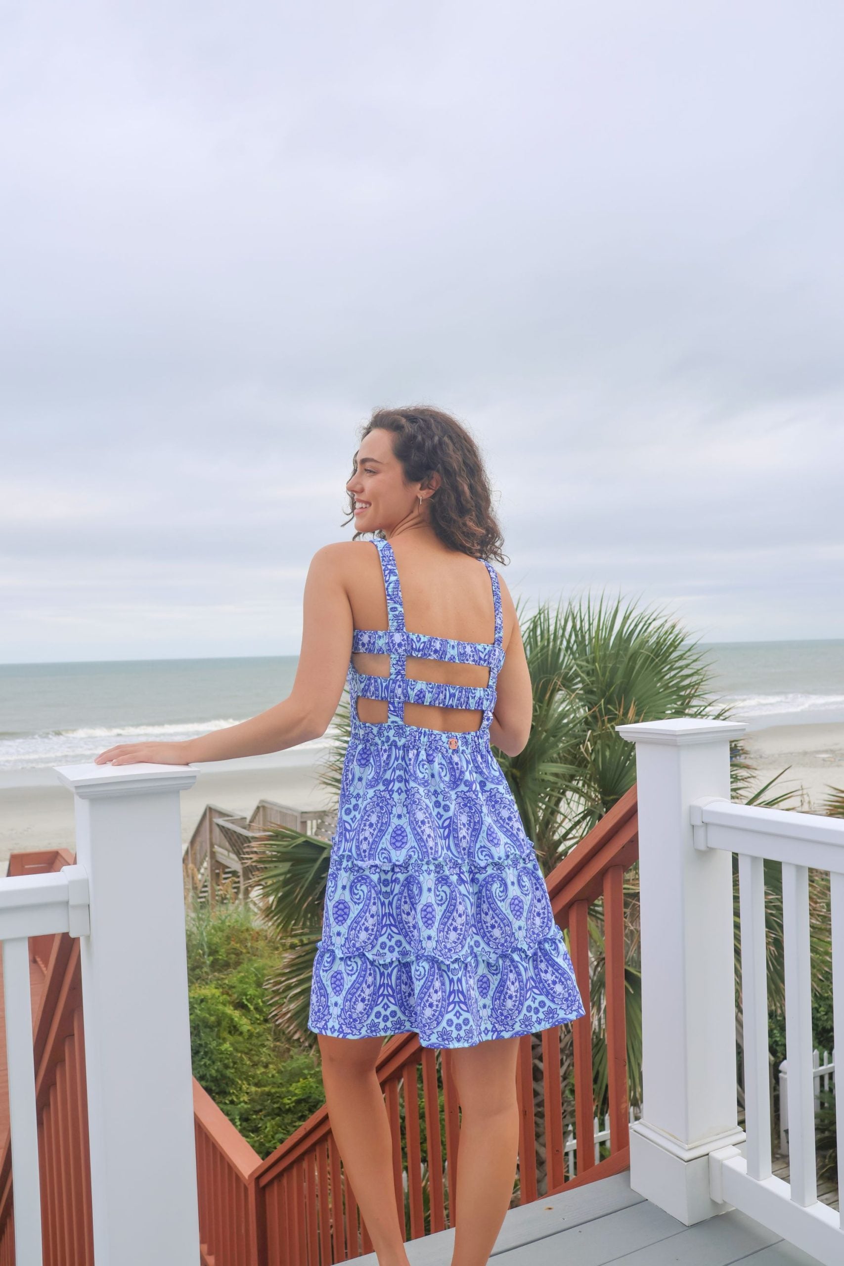 Simply Southern Paisley Dress Large Simply Southern Paisley Dress Large