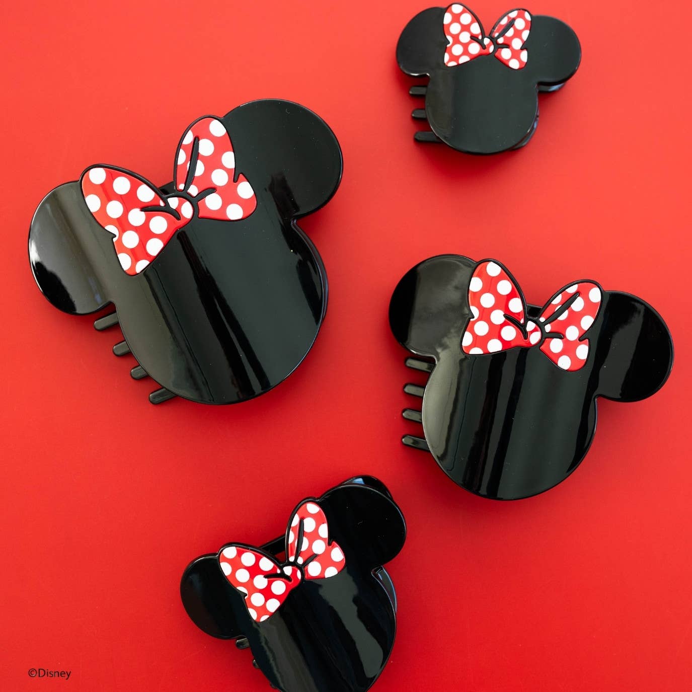Disney: Minnie Mouse Shaped | Small | Flat Hair Clip