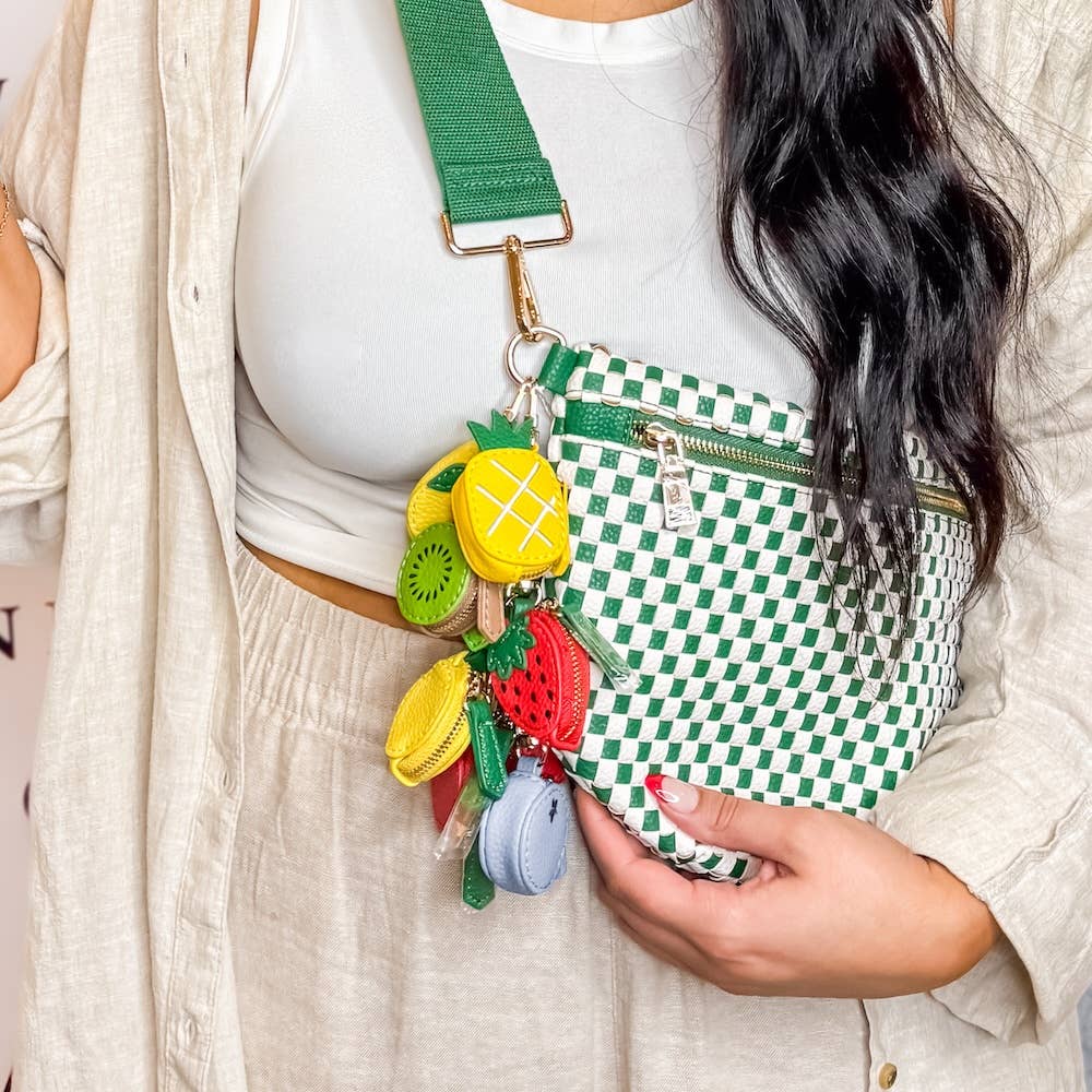 Cutie Fruit Bag Charm: Pineapple
