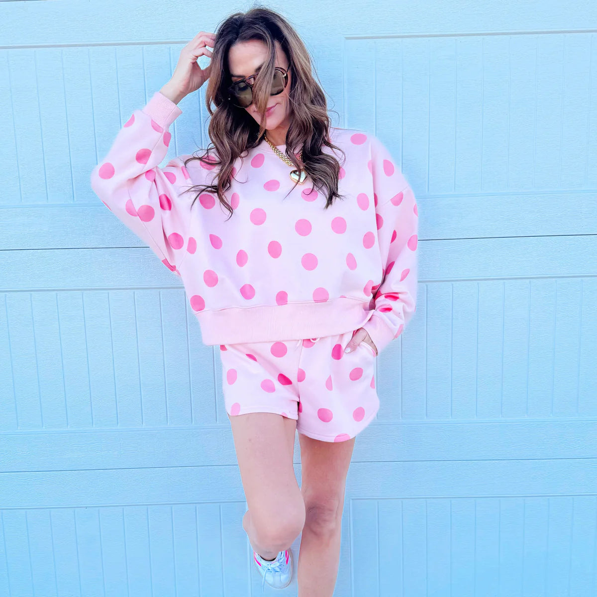 Poppy & Pine Pink Polka Dot Bottoms