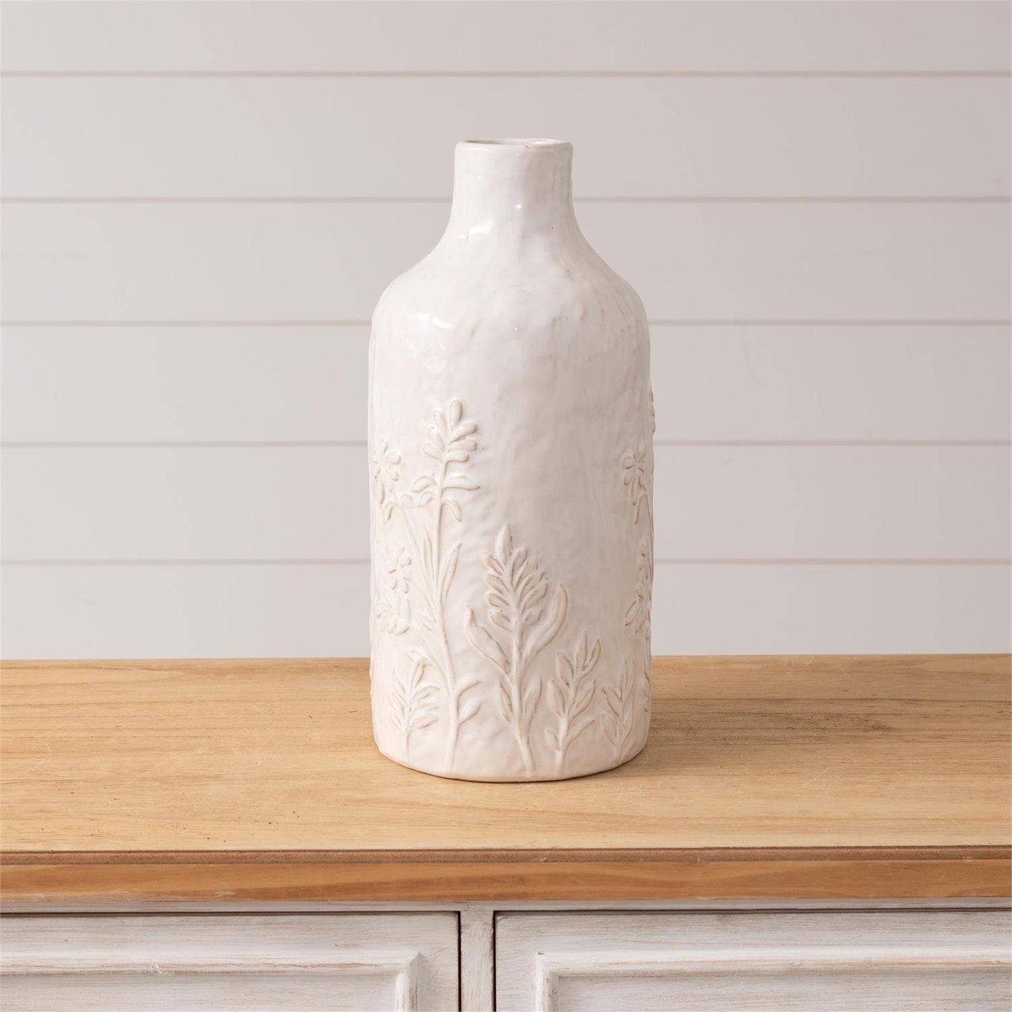 Botanical Vase, White, Sm (PC)