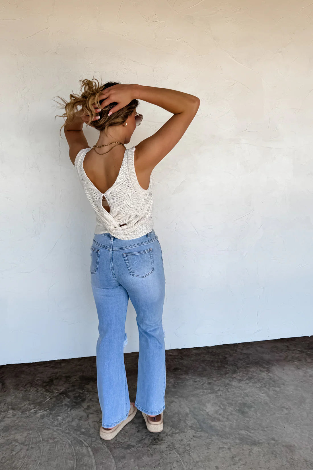 Hamptons Twist Back Tank