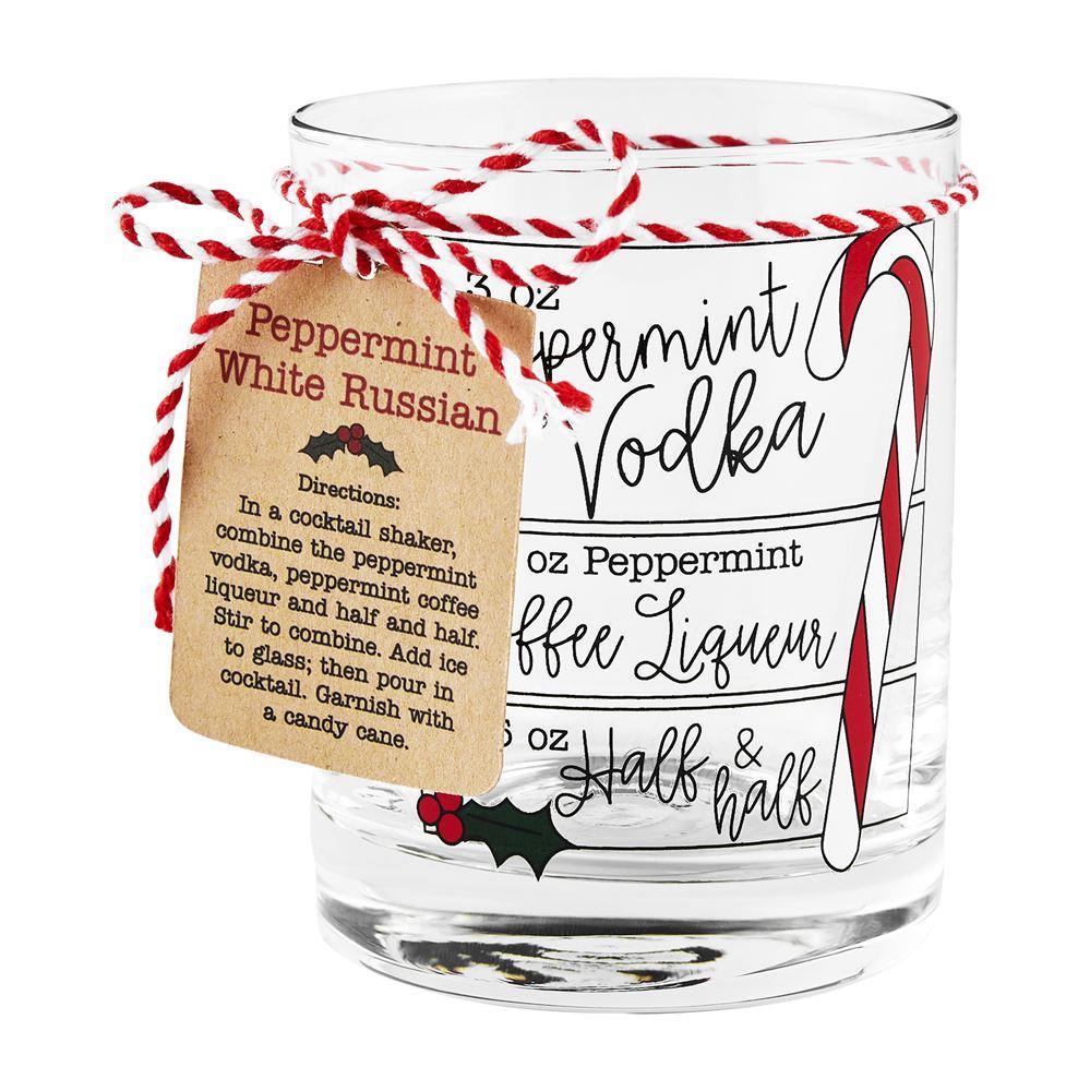 Mud Pie White Russian Recipe Glass