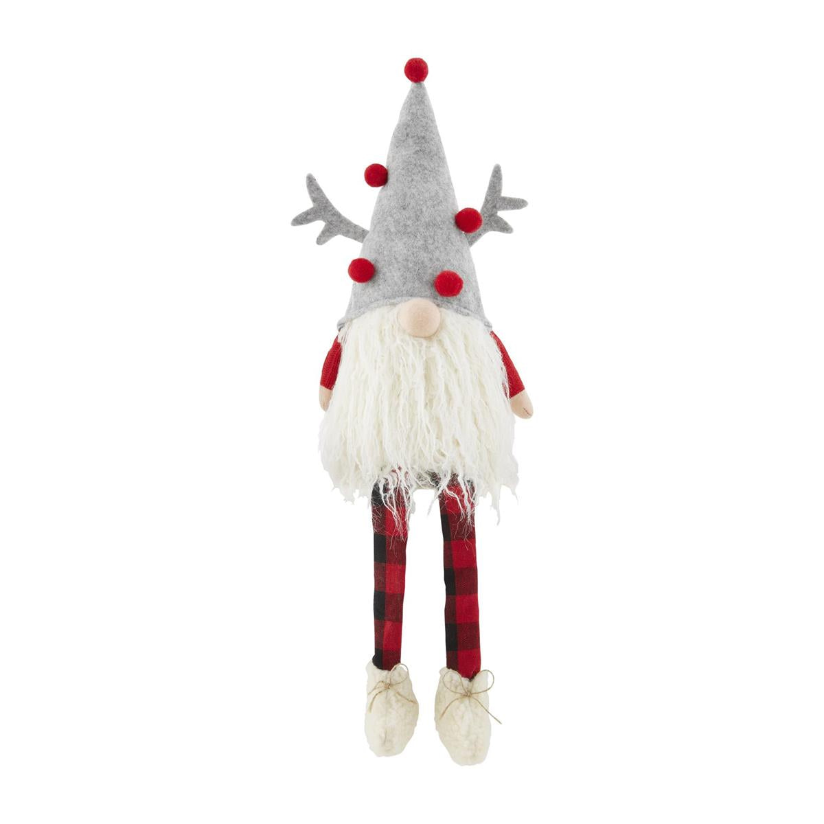 Mud Pie Reindeer Dangle Leg Gnome