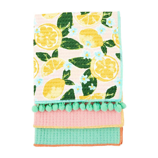Mud Pie Lemon Dish Towel