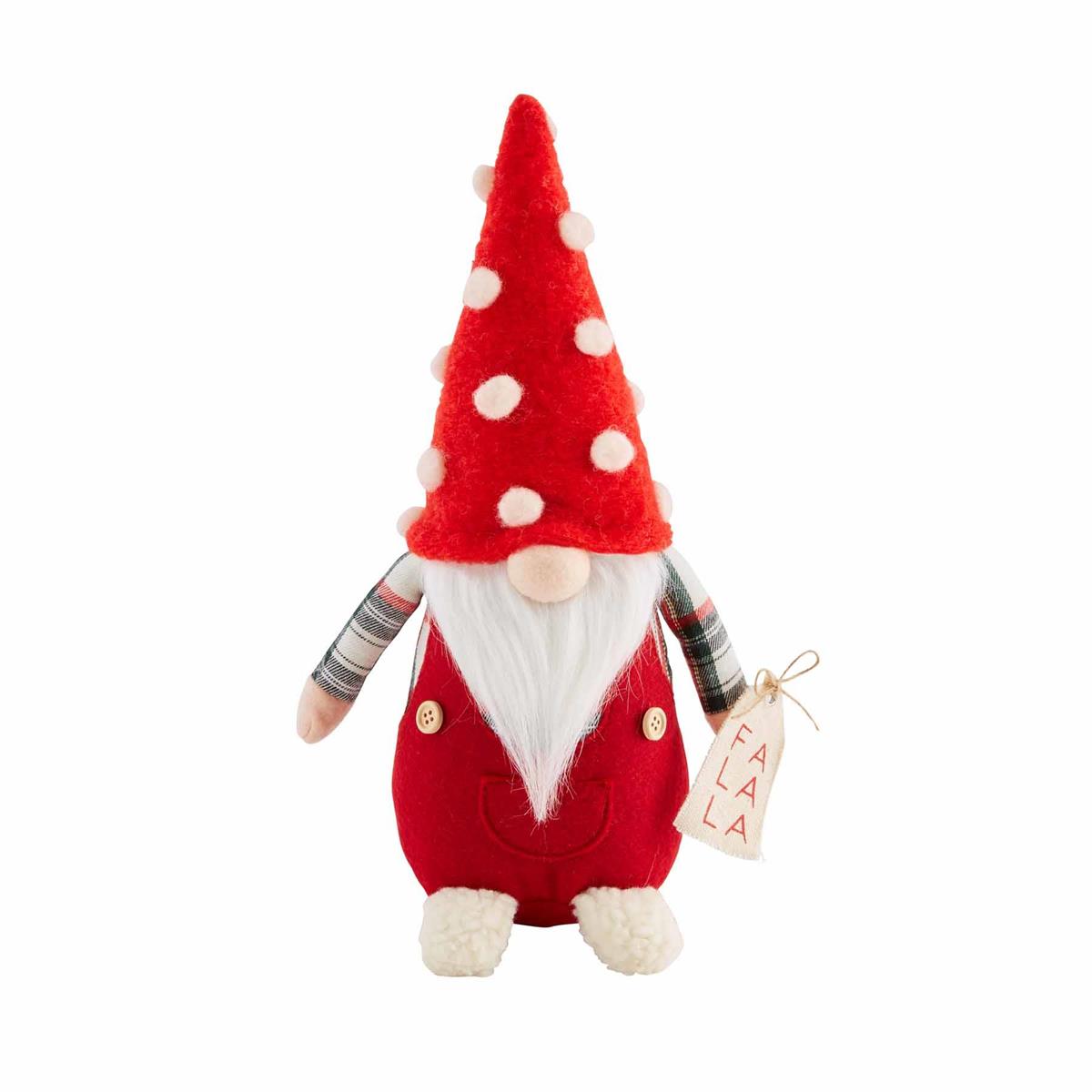 Mud Pie Small Christmas Gnome Sitter