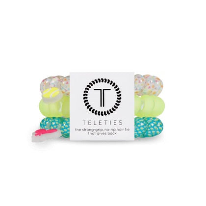 Teleties Tennis Hair Ties - Large