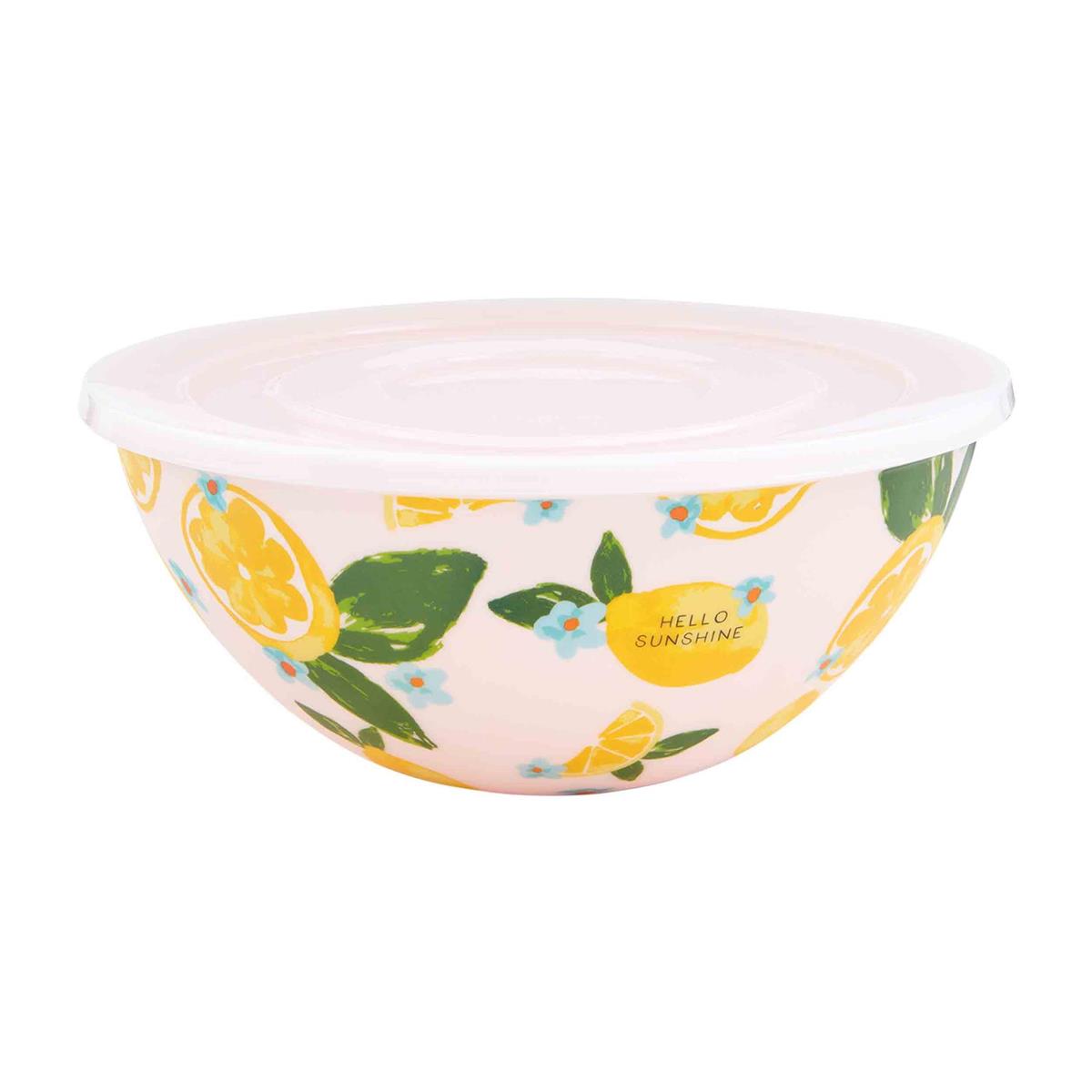 Mud Pie Fruit Bowl Set With Lid