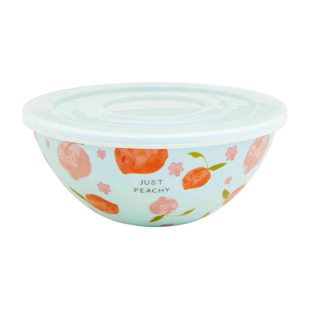 Mud Pie Fruit Bowl Set With Lid