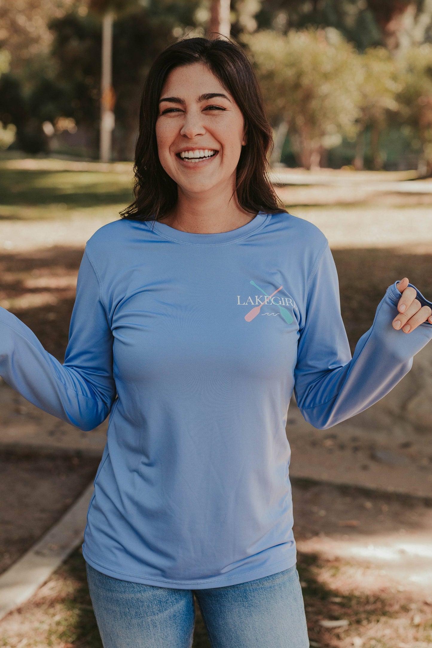 Lake Vibes Long Sleeve Rash Guard