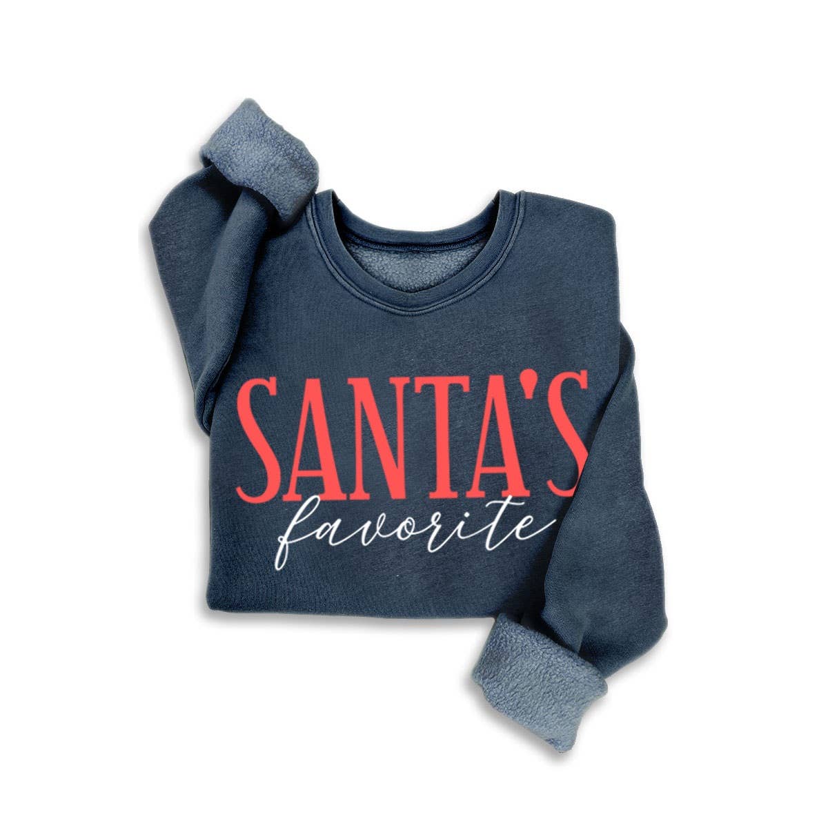 SANTA S FAVORITE MINERAL SWEATSHIRTS: MINERAL DUSTY GREEN / M