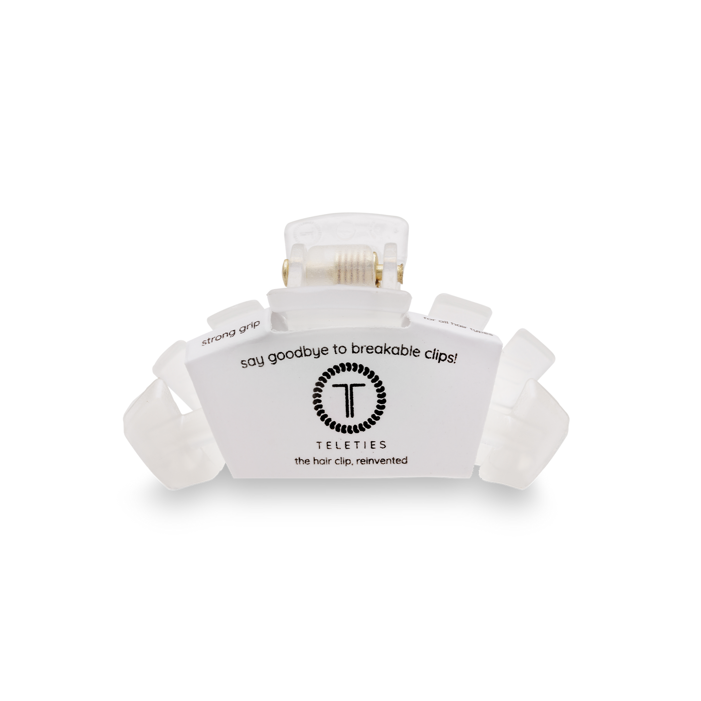 Classic Hair Clip | Tiny | Coconut White