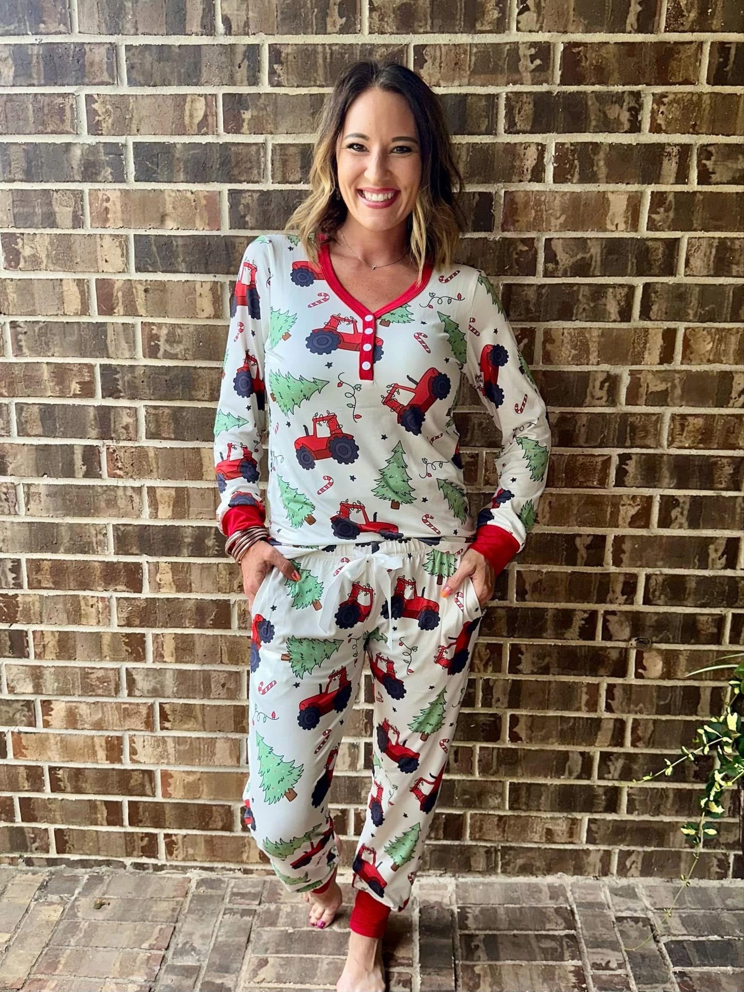 Shirley & Co Truck LS Jogger Pajamas