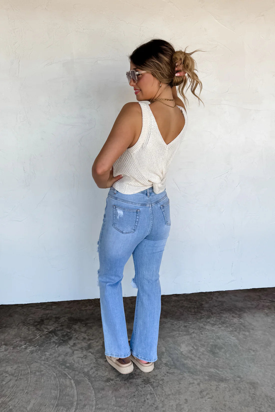 Hamptons Twist Back Tank
