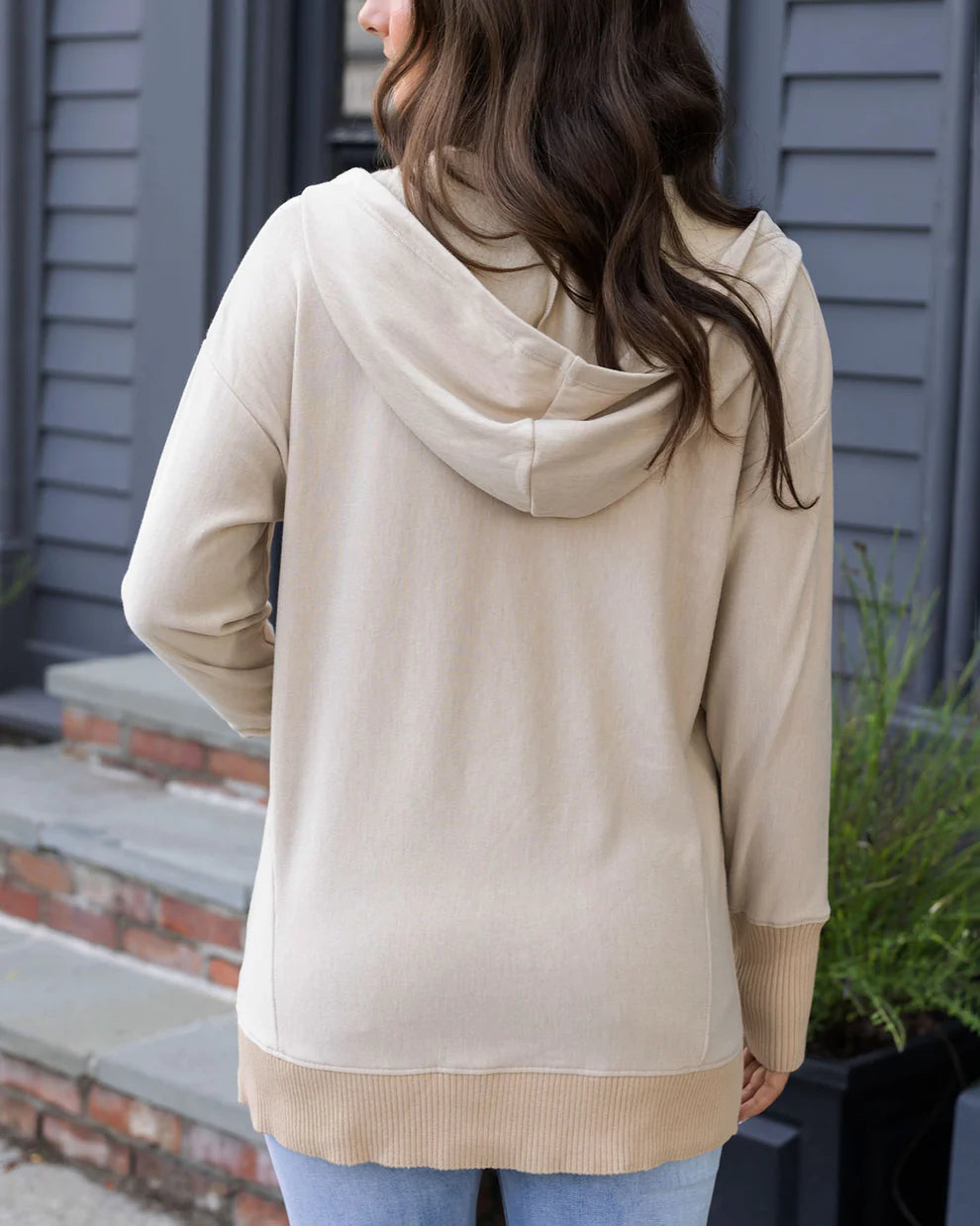 Grace & Lace Slouchy Tunic Hoodie