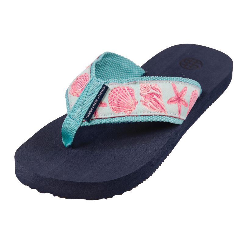 Simply Southern Flip Flop - Conch