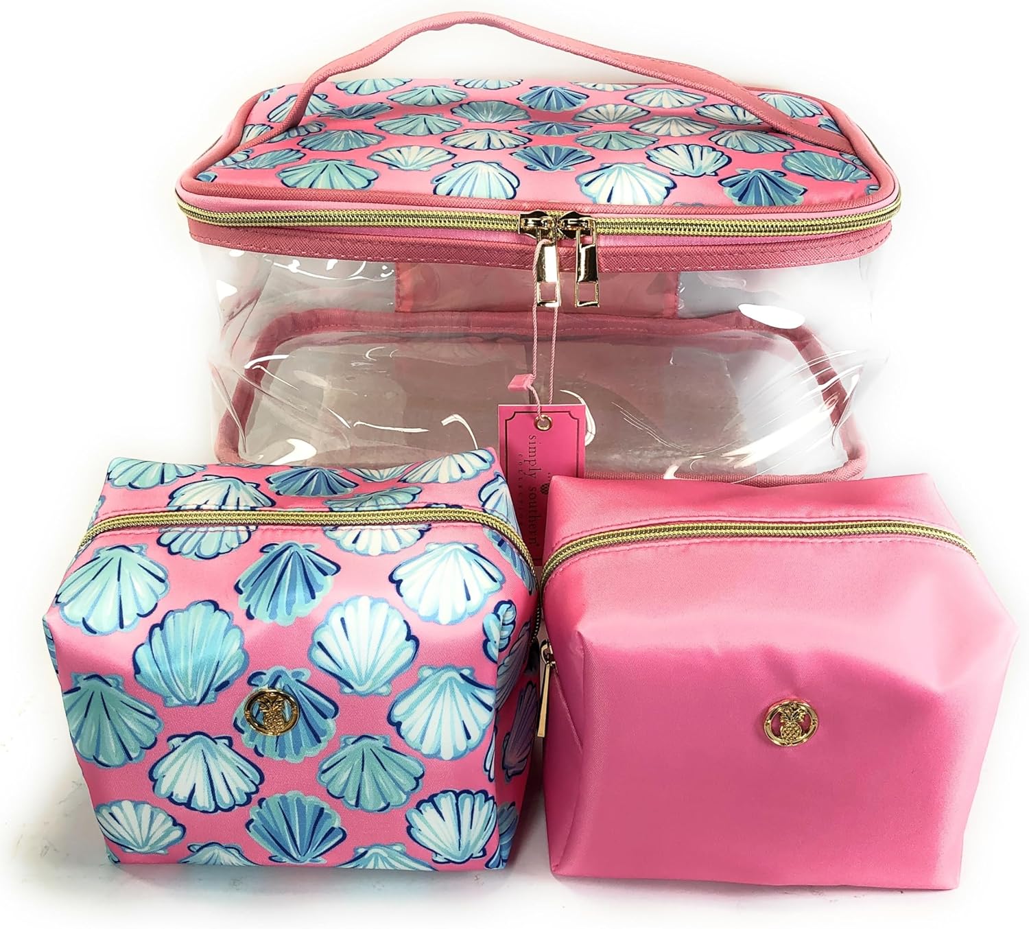 Makeup bag set of 3 online