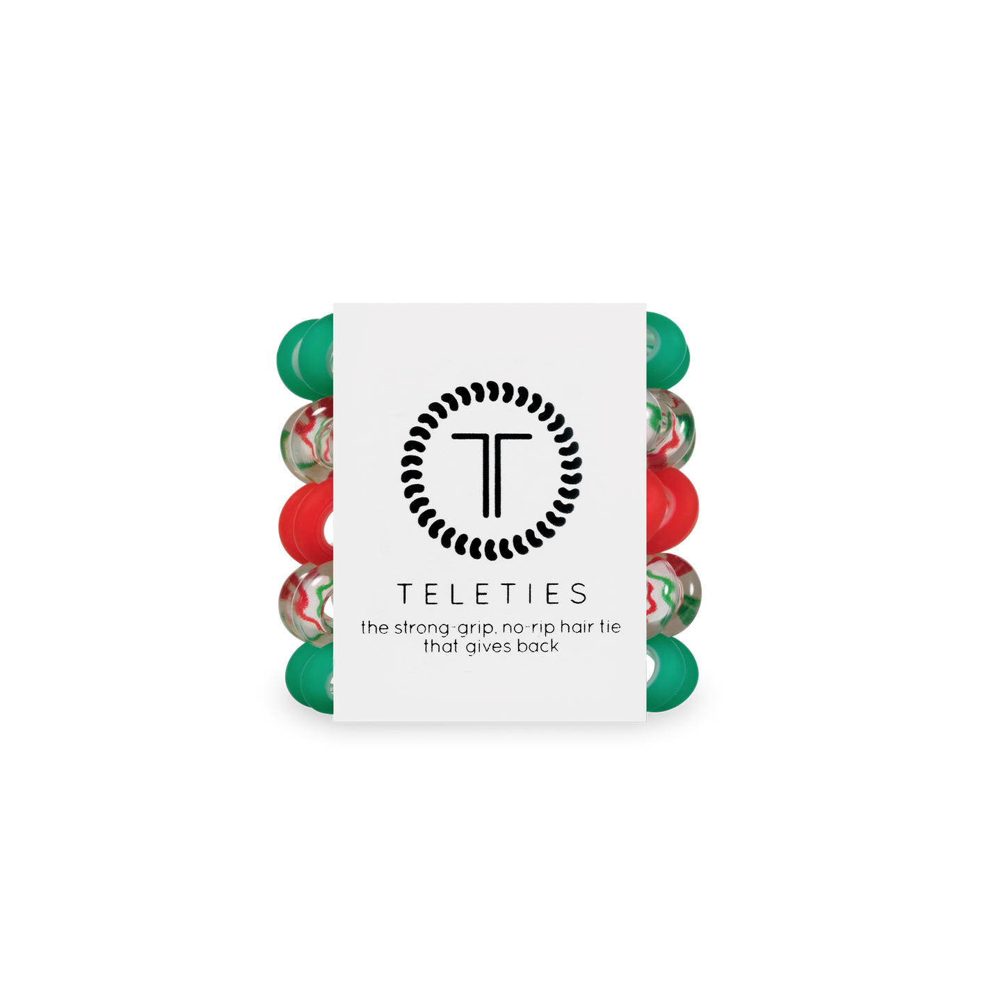 Spiral Hair Coils | Tiny | Santa Baby Hair Ties