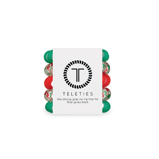 Spiral Hair Coils | Tiny | Santa Baby Hair Ties