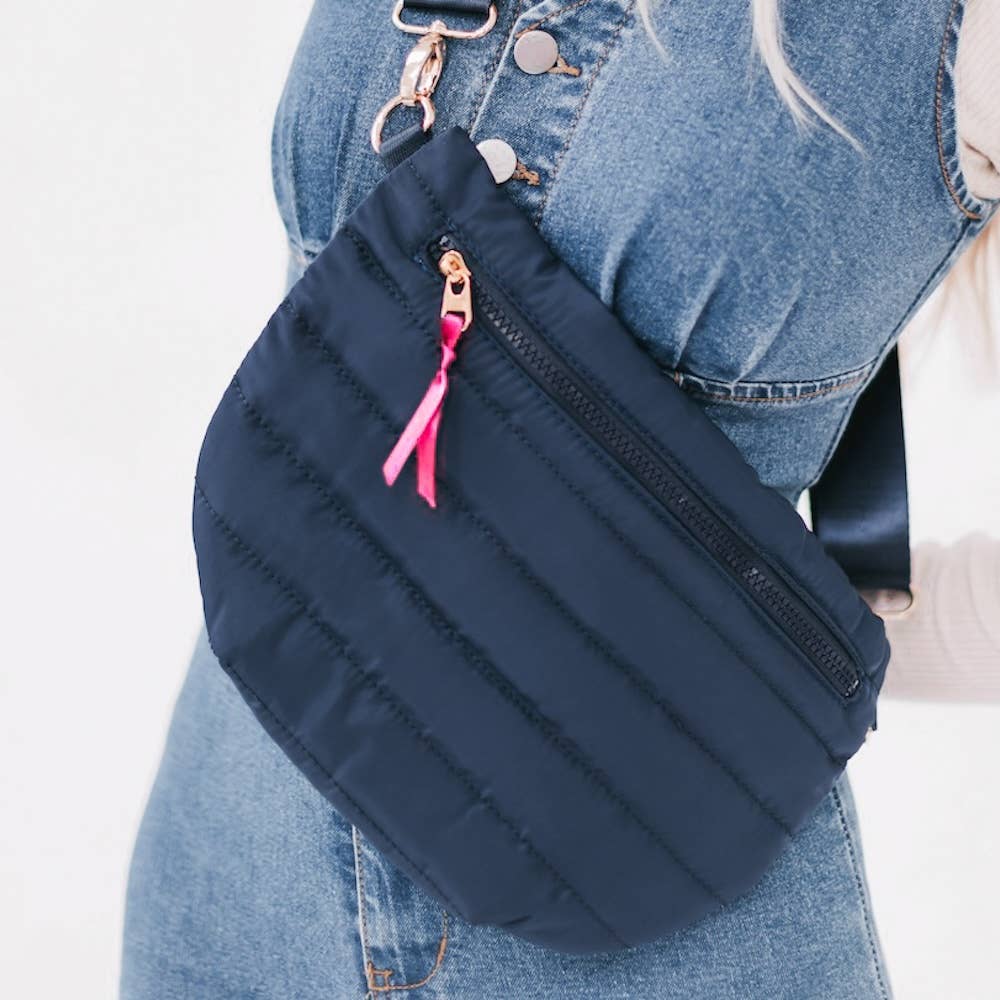 Jolie Puffer Belt Bag NEW COLORS!: Leopard