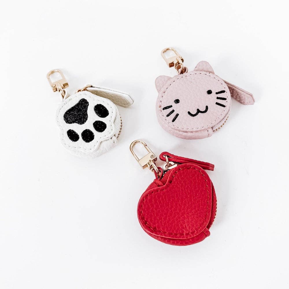 Cutie Pet Bag Charm: Red Heart