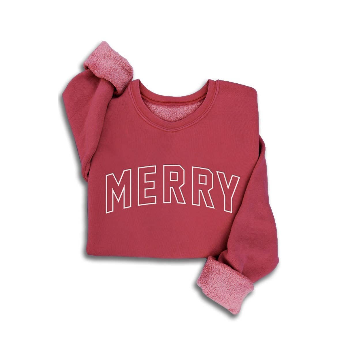 MERRY PUFF PRINT MINERAL SWEATSHIRTS: MINERAL HEATHER GREY / S