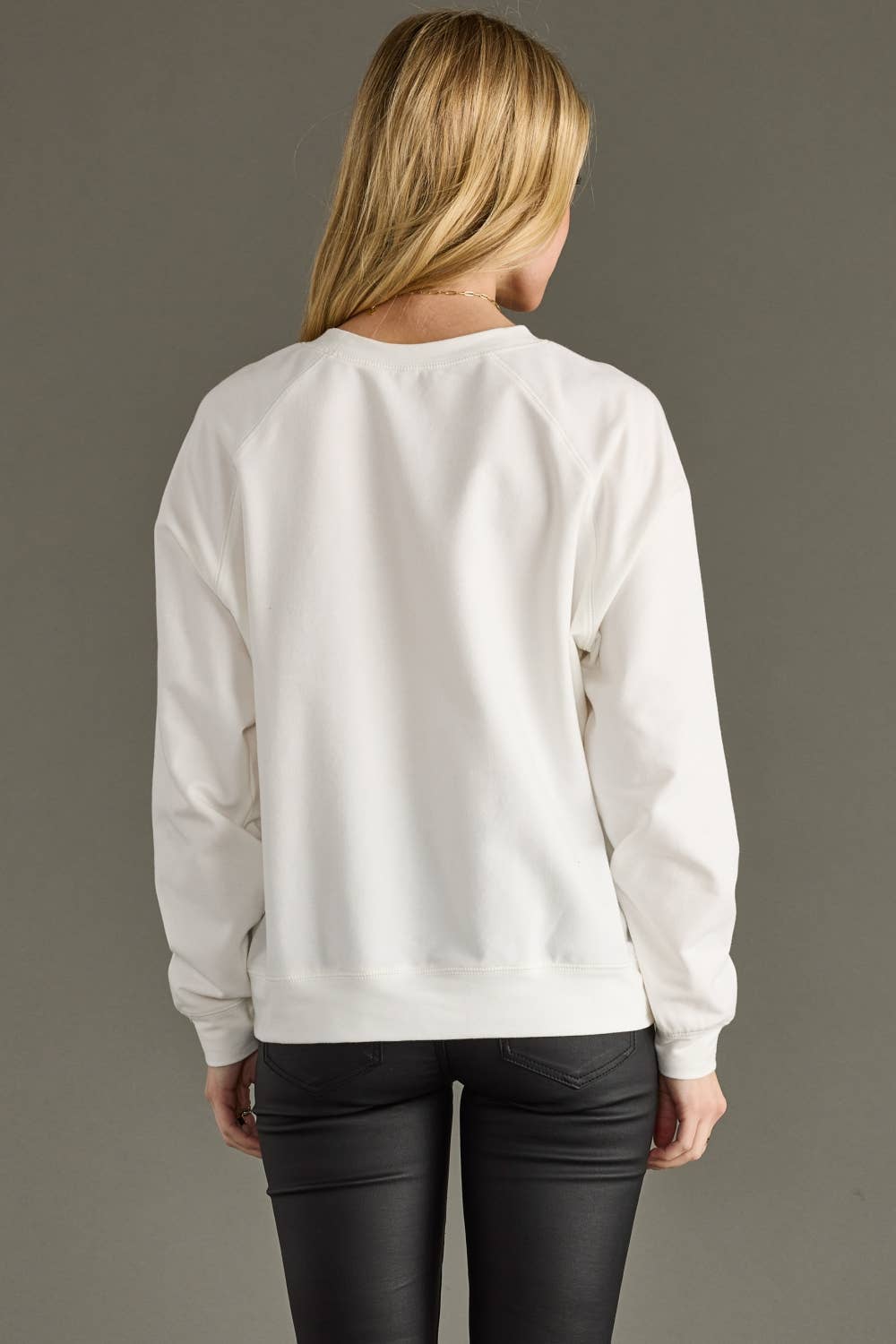 Girl with Candycane Sweatshirt