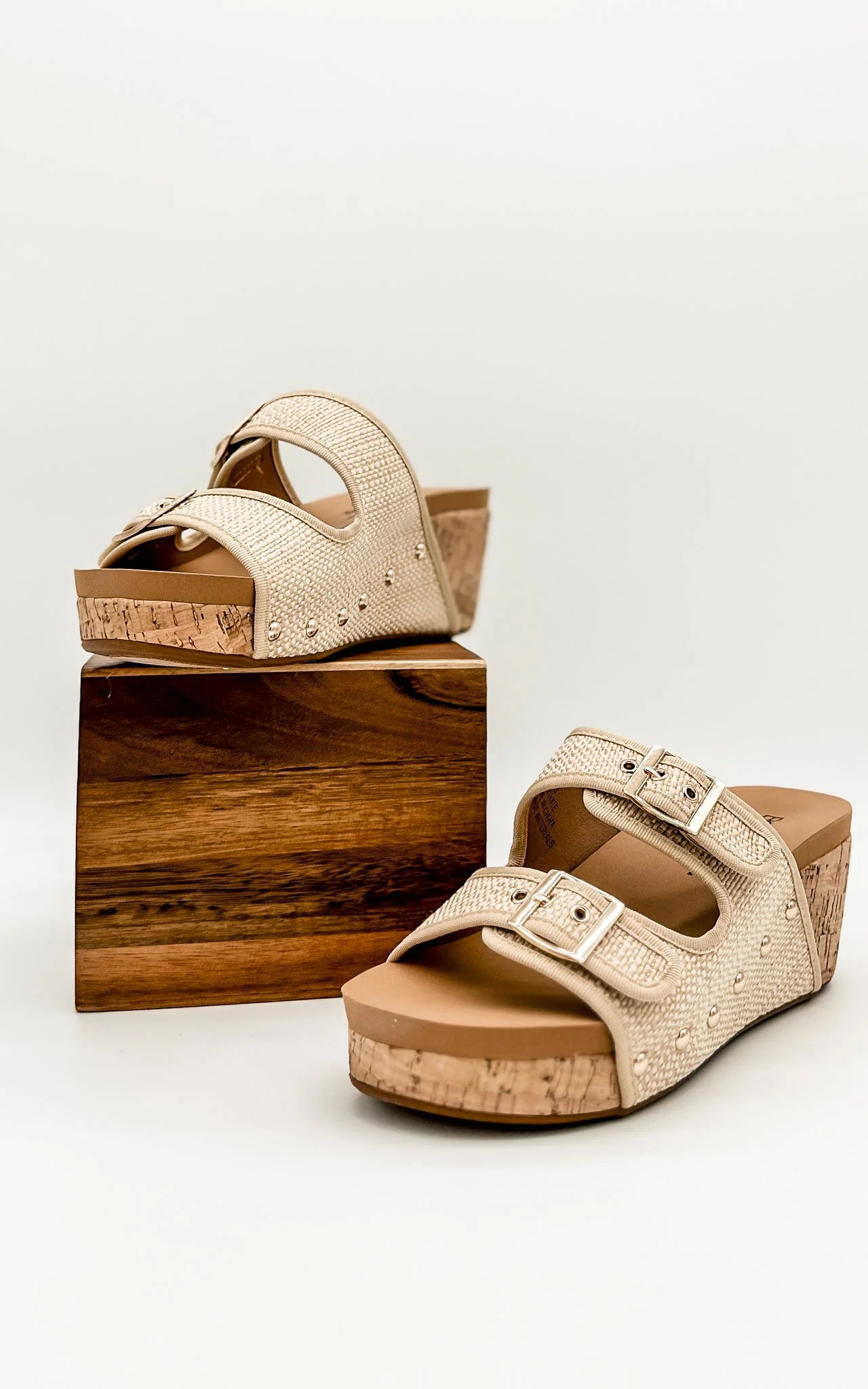 Corky's Tweed Twinkie Sandals