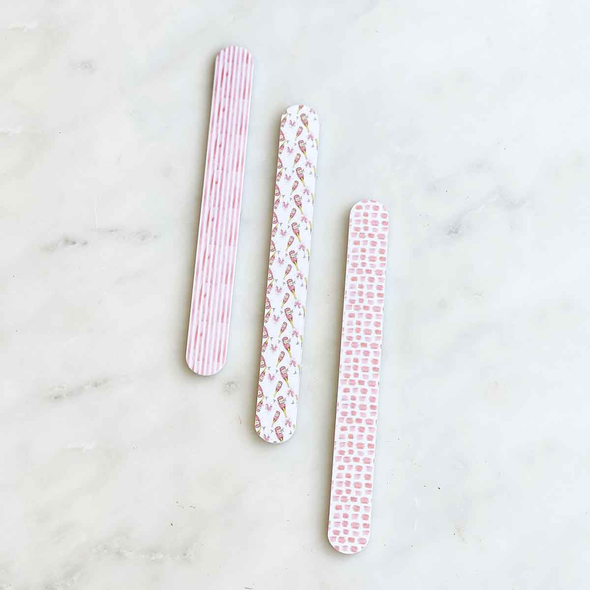 Champagne Dreams Nail Files (set of 3)