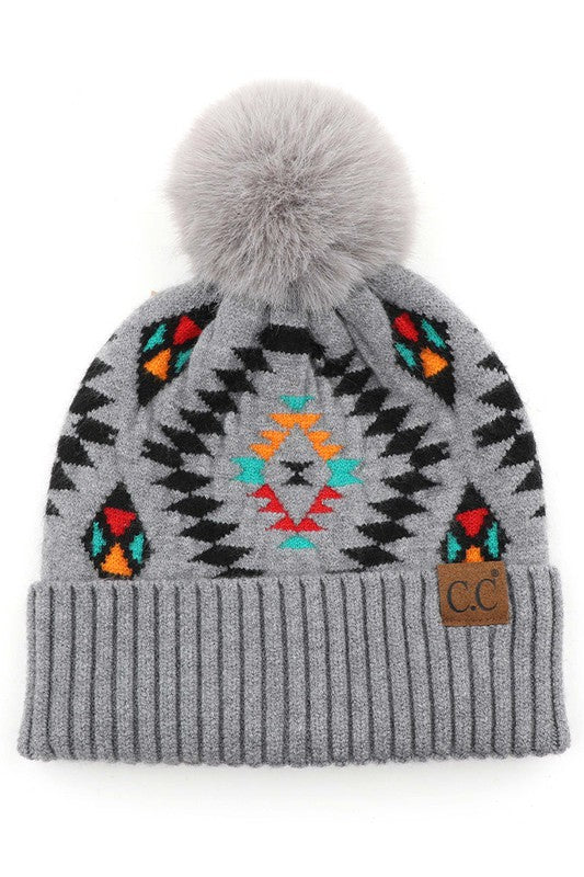 C.C. Aztec Beanie