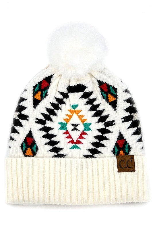 C.C. Aztec Beanie