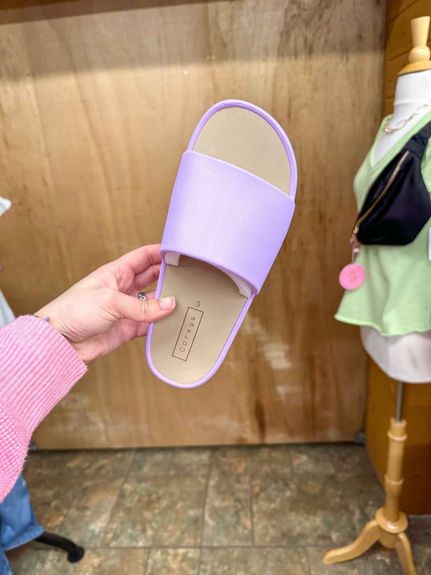 Corky's Popsicle Slide Ons - Lavender