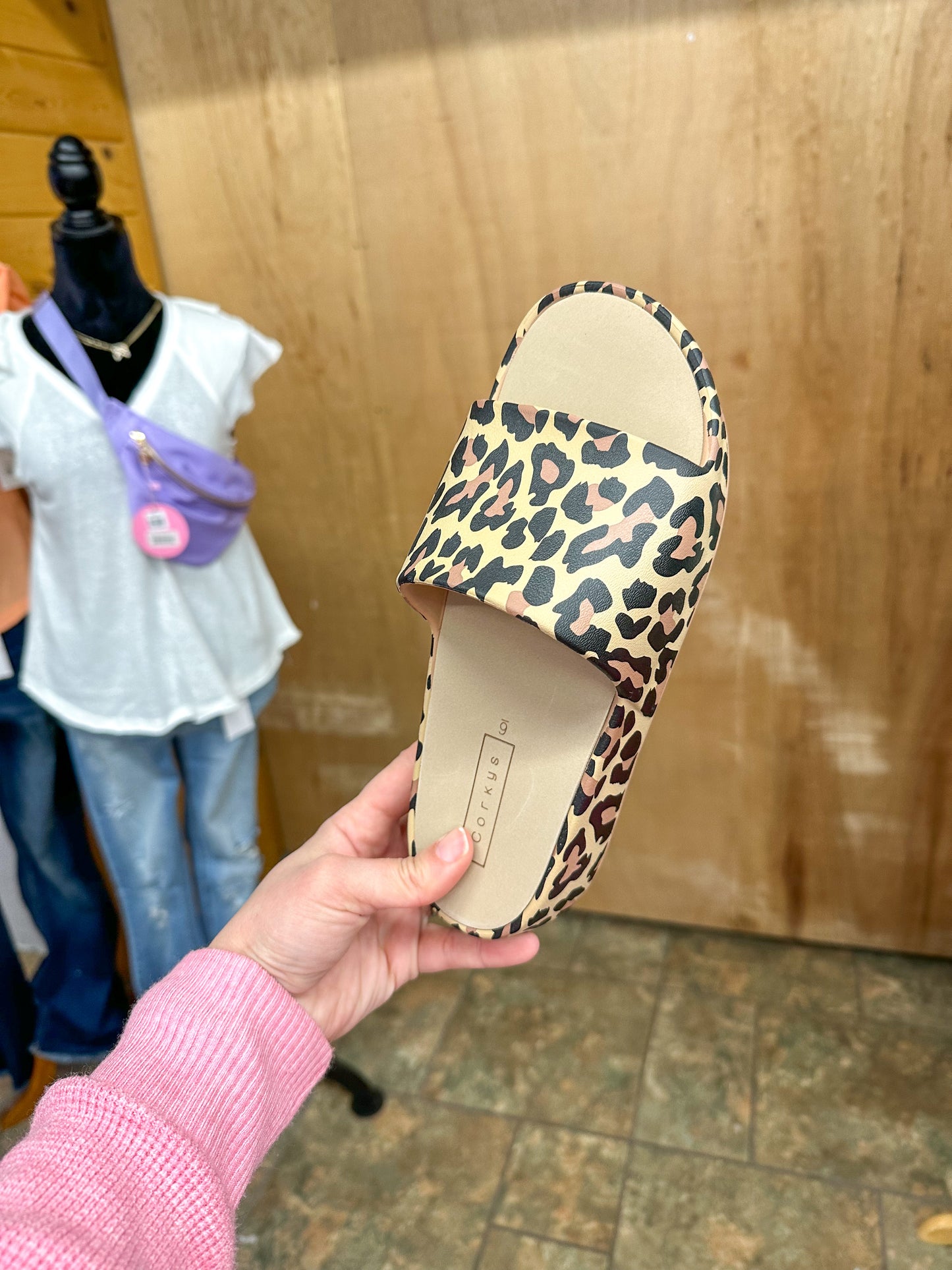 Corky's Popsicle Slide Ons - Leopard