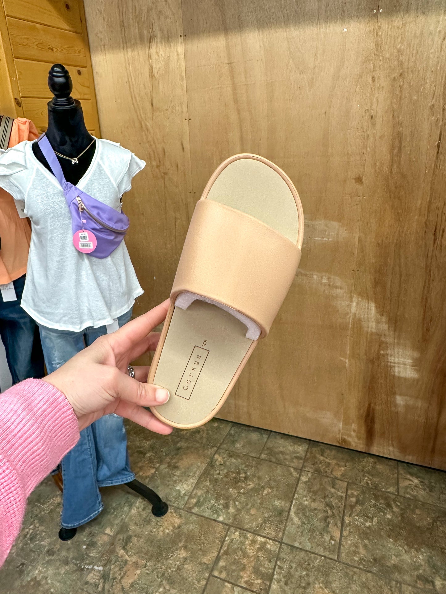 Corky's Popsicle Slide Ons - Sand