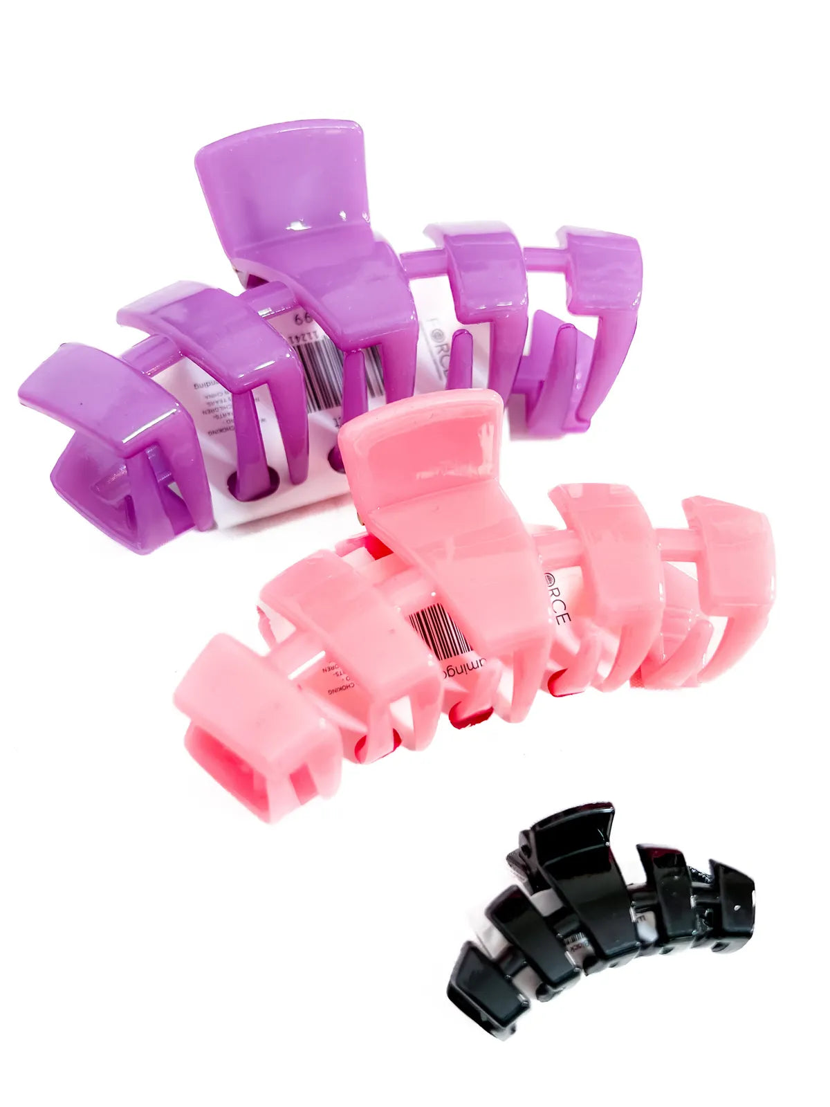 Teleties Jet Black Hair Clip