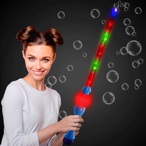 LED Blue 31.5" Bubble Sword