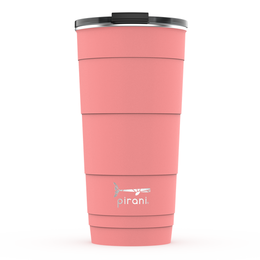Insulated Stackable Tumbler 26 oz - Coral