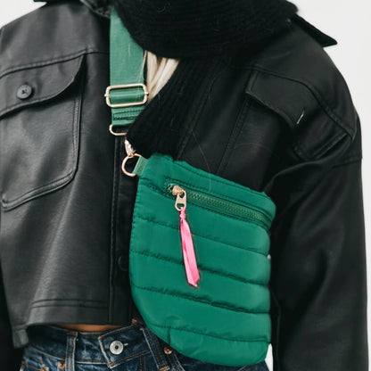 Jolie Puffer Belt Bag NEW COLORS!: Olive