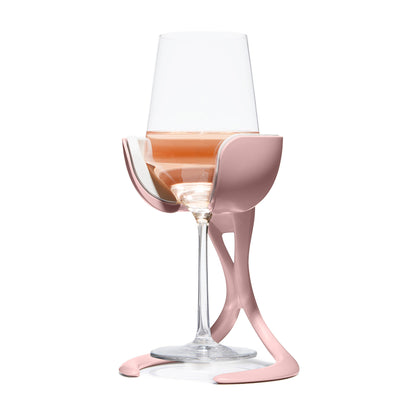 Stemmed Wine Chiller - Rose