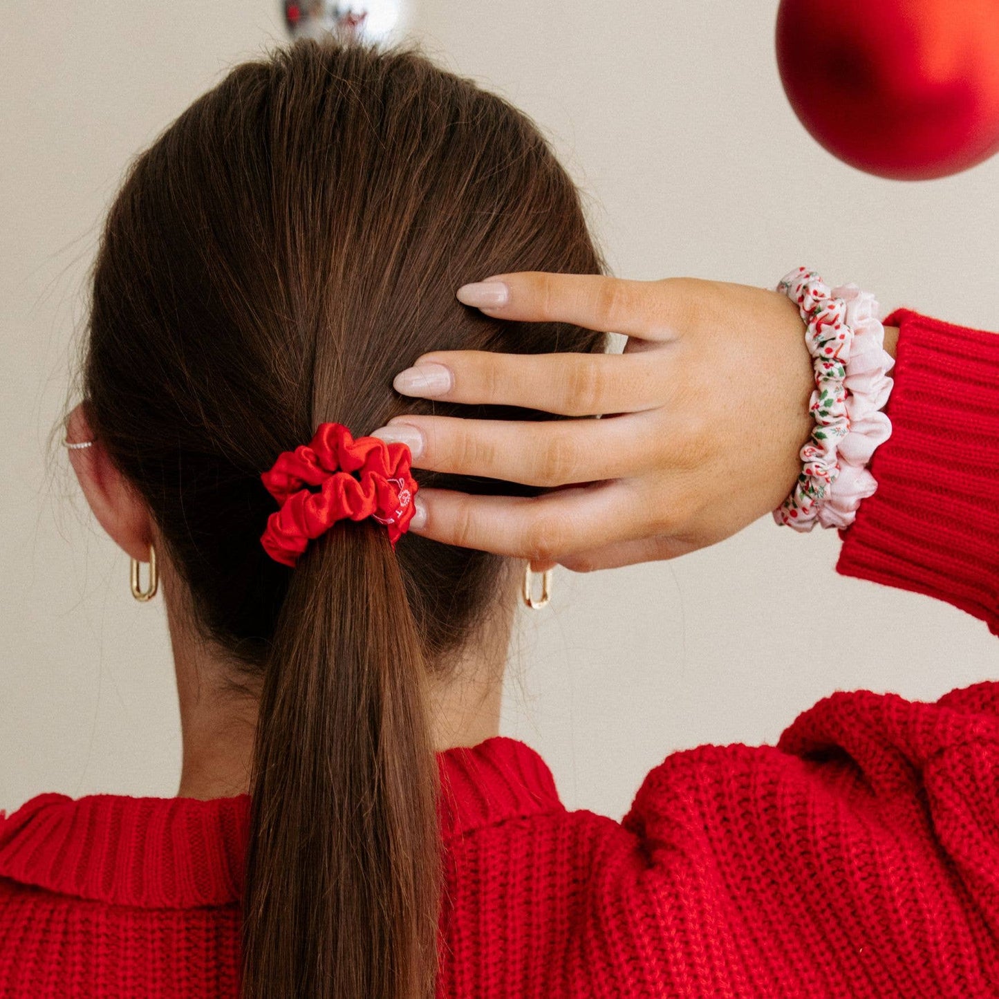 Silk Hair Scrunchies | Small | Blushmas