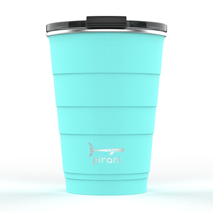 Insulated Stackable Tumbler 16 oz - Paradise Blue