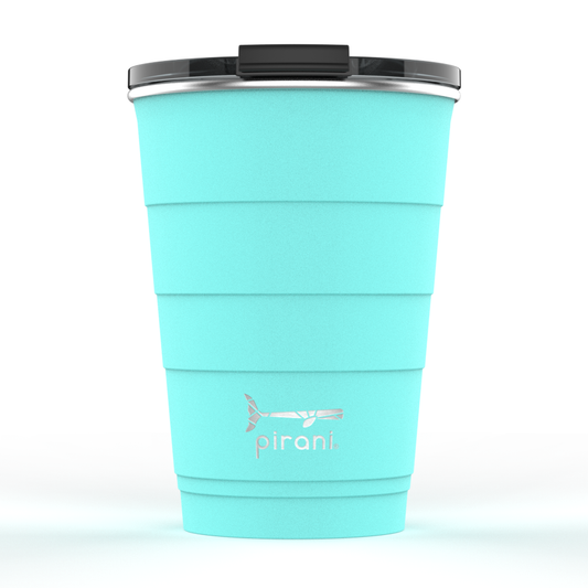 Insulated Stackable Tumbler 16 oz - Paradise Blue