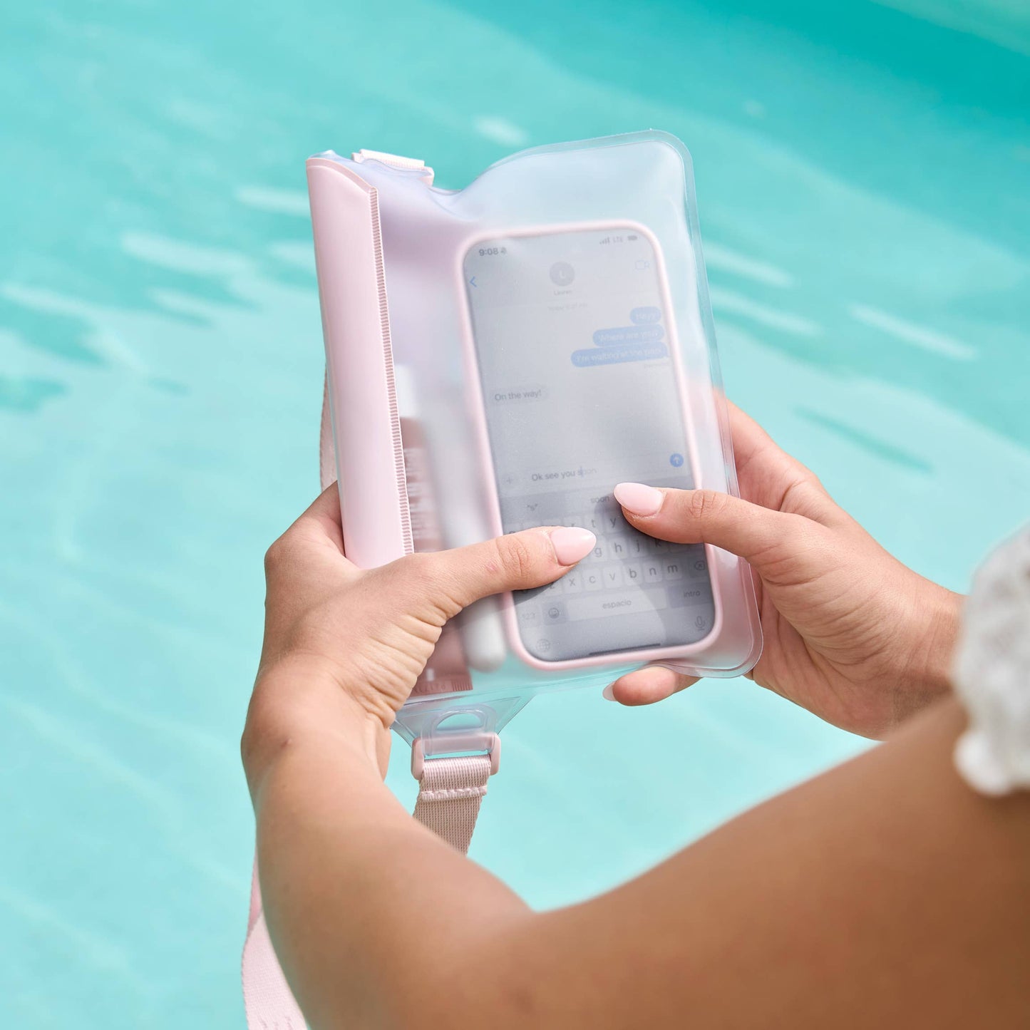 Case-Mate Waterproof Phone Belt Bag: Iridescent