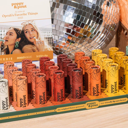 Product Display, 40 Lip Balm Tray, Original Flavors