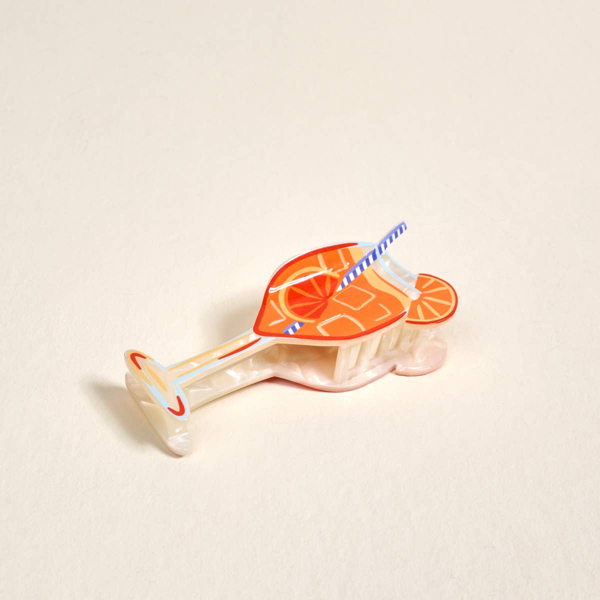 Shape Up Claw Clip–Aperol Spritz