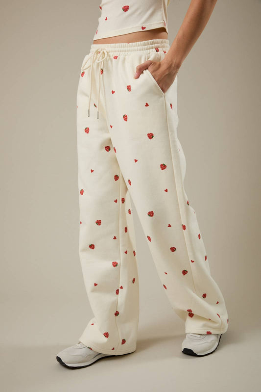 Strawberry Sweatpants