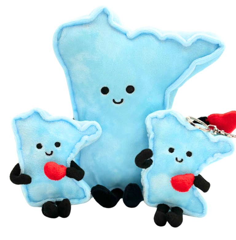 Minnesota State Plush Magnet | Magnet Toy | Mini Stuffs