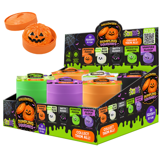 Fun Doh Halloween Dumpling Squishy Toy - 12/Display: Wholesale Price